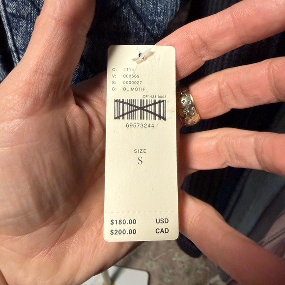 Pilcro Anthropologie Patchwork Bomber Sweater Jacket - Picture 11 of 11